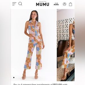 Show Me Your Mumu Jacksonville Crop jumpsuit
